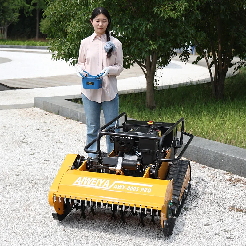 Customized Factory Direct Self Propelled Lawn Mower Lawn Mower Robot High Efficiency Fast Delivery For Mountain Orchard Lawn