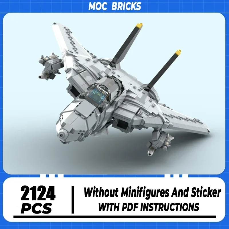

Военная серия Moc Building Blocks F 14D Super Tomcat Модель Технология Самолет Кирпичи DIY Сборка Игрушка-истребитель для