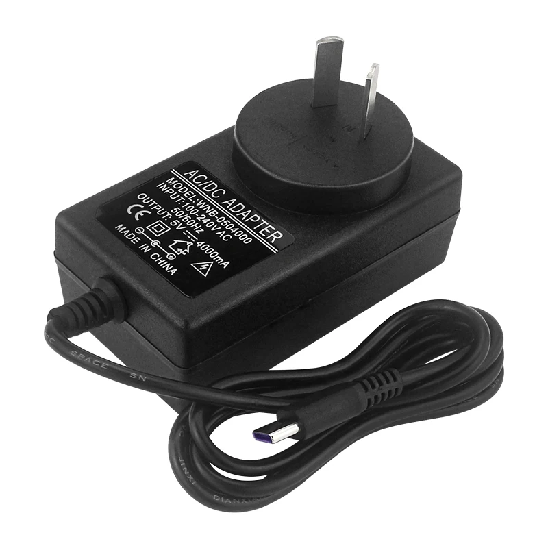 Orange Pi 3 LTS Netzteil 5V 4A USB Typ C Netzteil 100-240V EU US Stecker Ladegerät für OPI 5 Plus 5B 4 LTS Raspberry Pi 4B