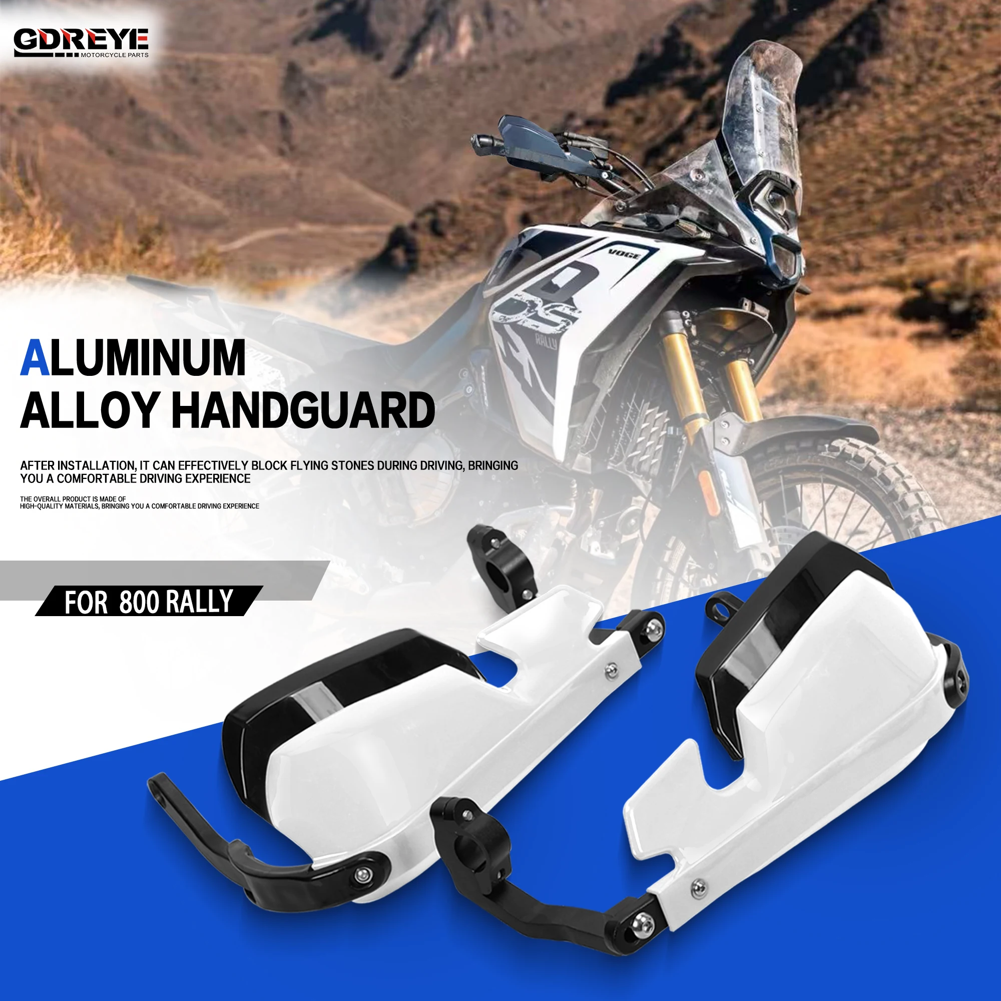 

For Voge 800 Rally 800RALLY 2025-2026 Motorcycle aluminum alloy Handguards Guards Windshiel Protective Cover Lever Protector