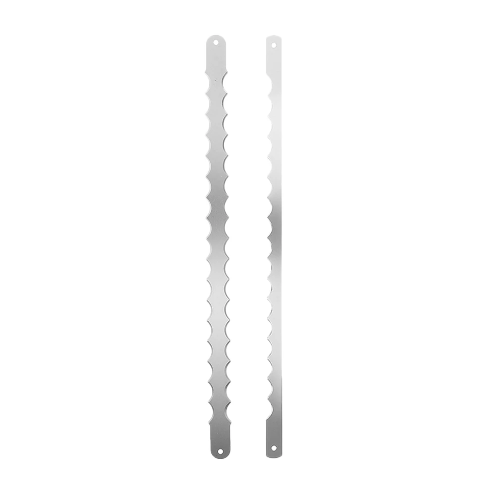 

Bread Knife Slicing Saw Bow Replacement Blades for Homemade Long Manual Slicer Stainless Steel Safety Design NonSlip