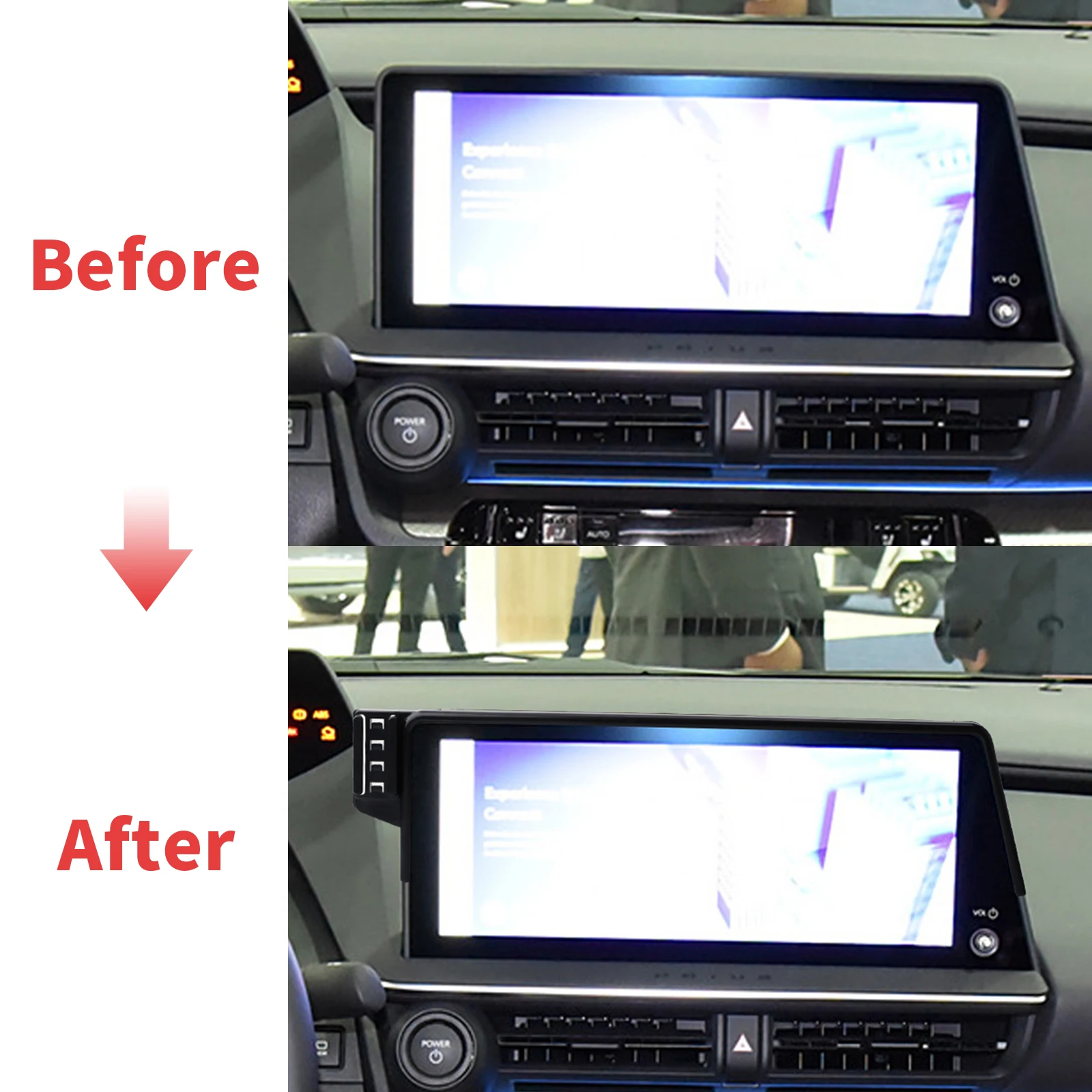 Car Mobile Phone Holder for Toyota Prius 2022-2025 60 Series GPS Bracket Navigation Stand Auto Accessories