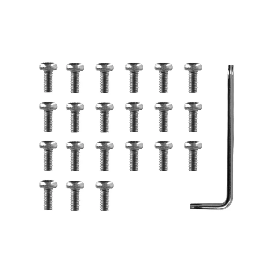 17/21PCS High Quality Scooter Bolt Accessory For Xiaomi M365/Pro/Pro2 Electric Bottom Battery Cover Stainless Screws Repair Part