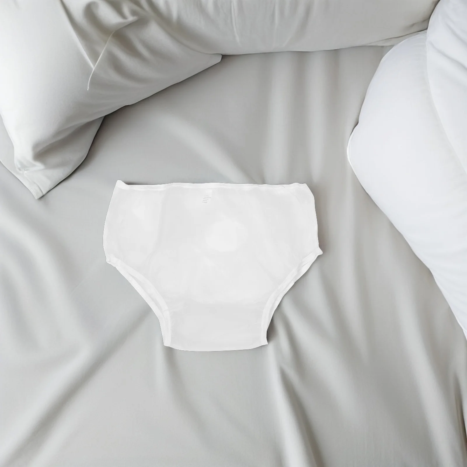 2 قطعة قابلة لإعادة الاستخدام مانعة للتسرب غطاء حفاضات الكبار مقاوم للماء سحب على السراويل إيفا المسنين مريحة لينة تنفس غطاء مقاوم للتسرب #5