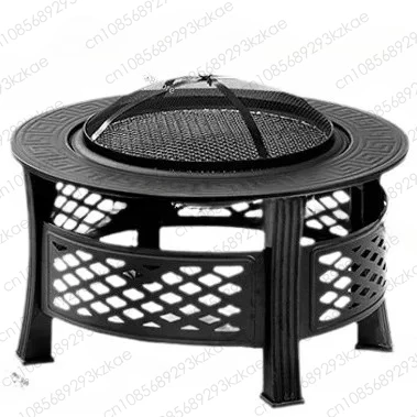 

Household Fireplace Tea Grill Brazier Charcoal Garden BBQ Table Indoor Heating Outdoor BBQ Grill