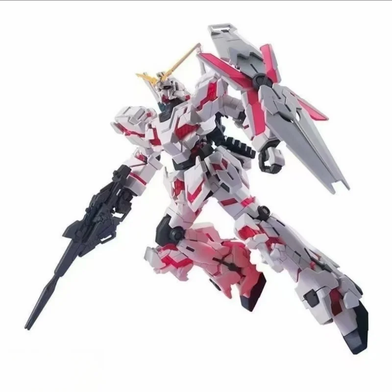 Bandai modelo ensamblado HG unicornio 1/144 Jim Spartak Mark Mecha juguete decoración regalo modelo figuras de acción colección de figuras de Anime