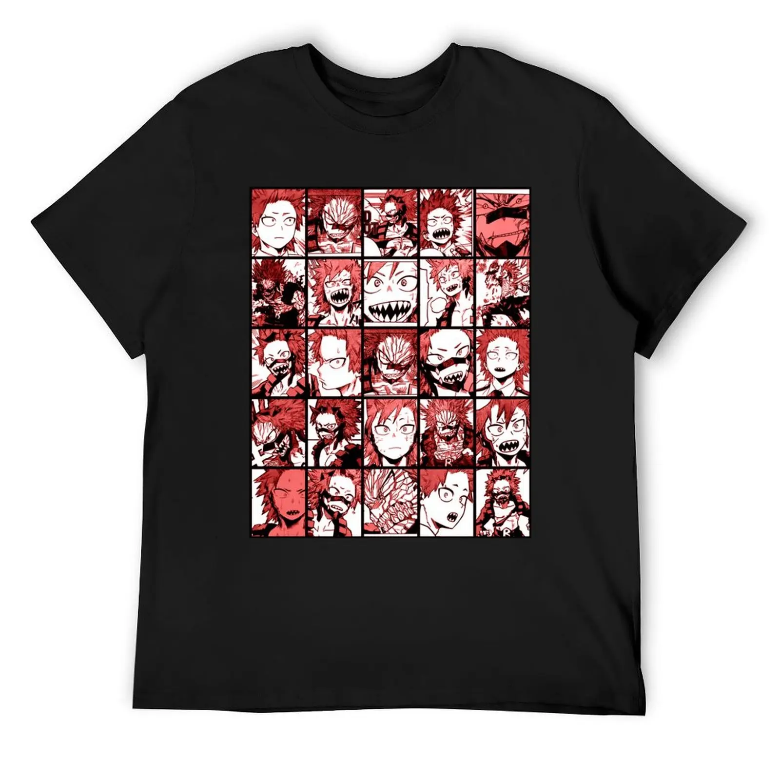 

BNHA Kirishima collage - color version T-Shirt kawaii clothes custom t-shirts new gifts and t-shirts workout shirts for men