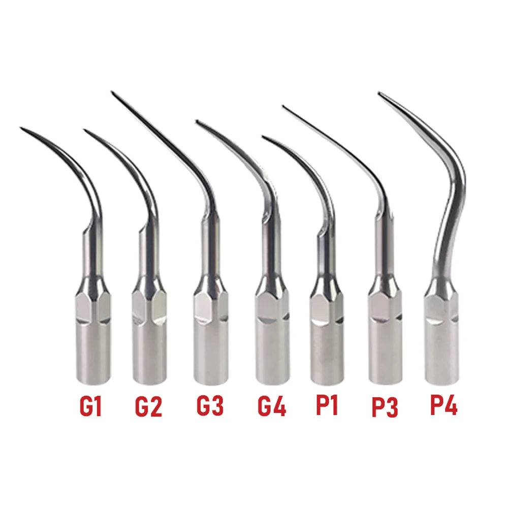 Dental Ultrasonic Scaler Dica, Fit para SATELEC Woodpecker, EMS, DTE, Escala Handpiece, Dentista, Endodontia, 5pcs