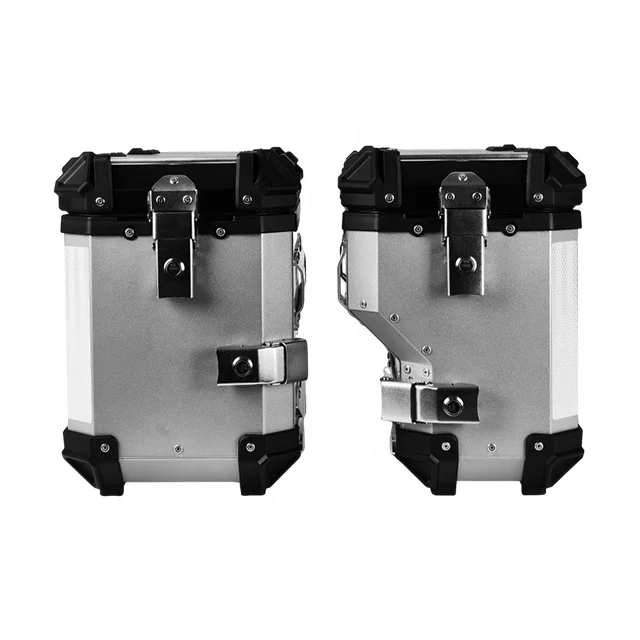 

Motorcycle Exhausted Side Pannier Box Aluminium Alloy Maxi-Scooter Motor X-size Motorbike Case Baggage Luggage For Honda NC750X