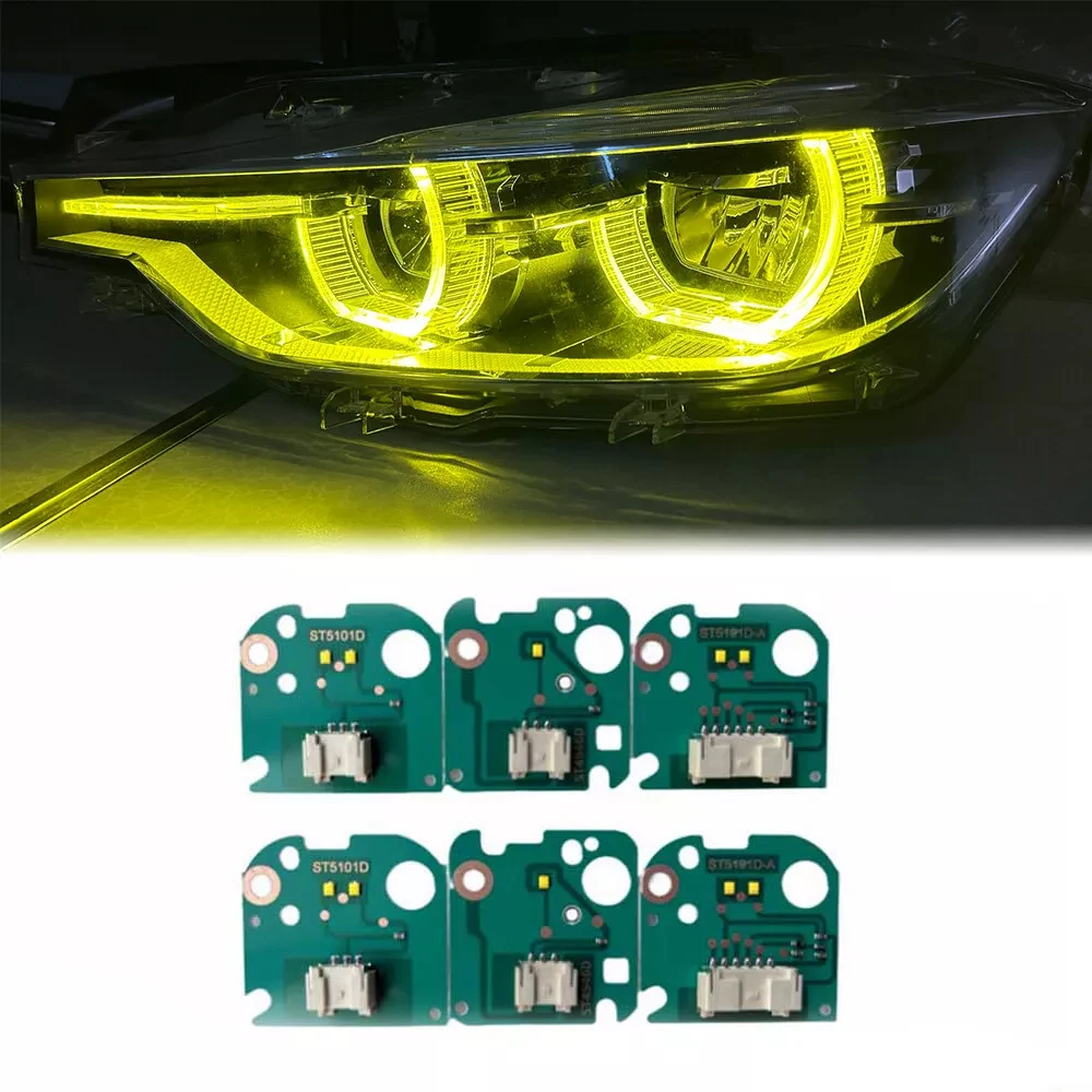 

Yellow Lemon LED Boards For BMW F30 F31 LCI 330i 340i 320i 330iX 340iX 328i 320iX LED Headlight Daytime Running Lights 2016-2019