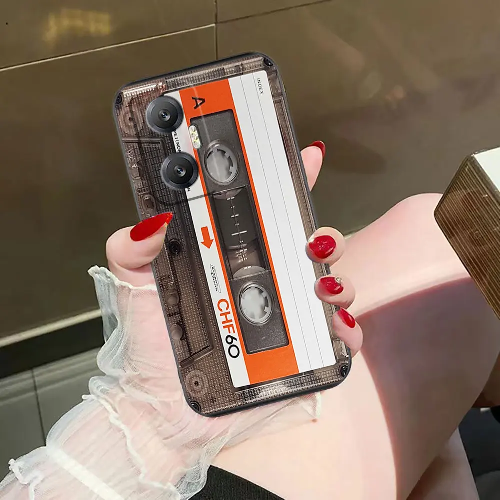 Vintage Old Cassette Tape Phone Case For Infinix HOT 60 50 10 10I 10S 11 12 12I 20 20I 20S 30 30I ZERO X 20 30 40 Case Shell - view 3