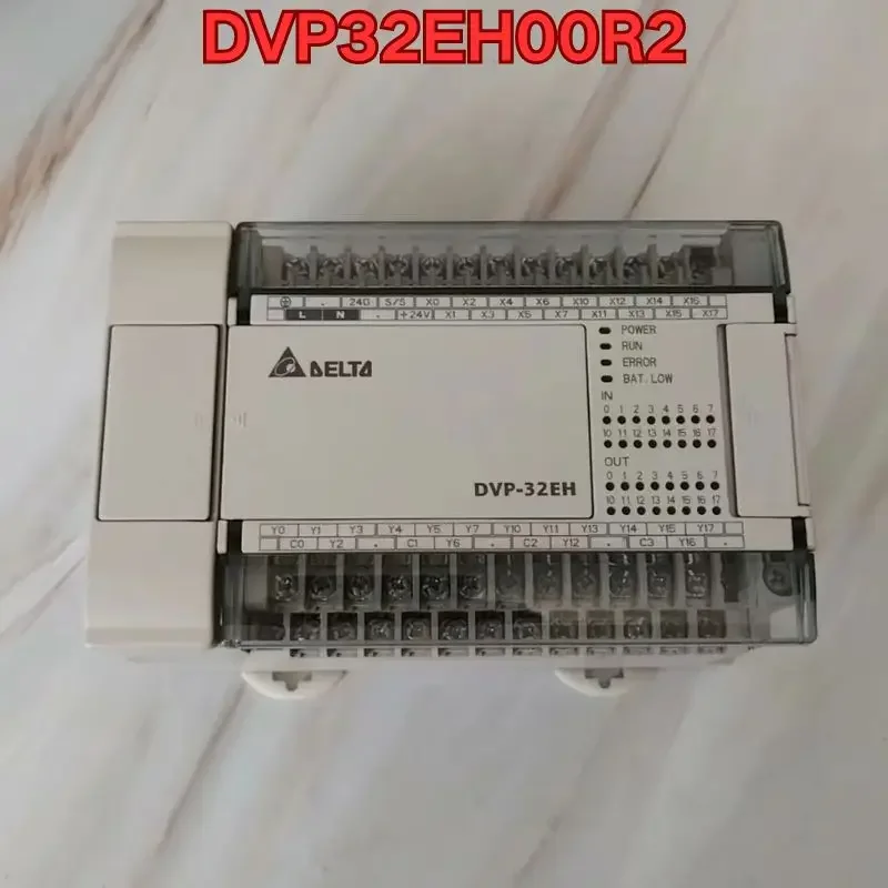 Second-hand PLC module DVP32EH00R2 function test is normal