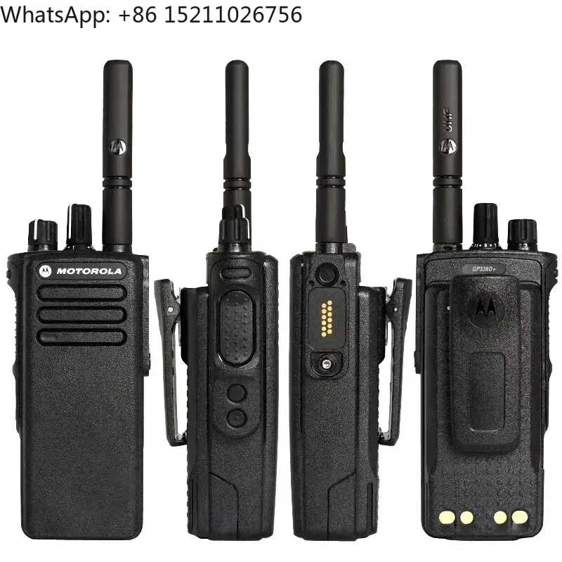 

2pcs Digital GPS DP4400e DGP5050e P8600I GP328D Portable two way radio 30km range UHF VHF wolki tolki