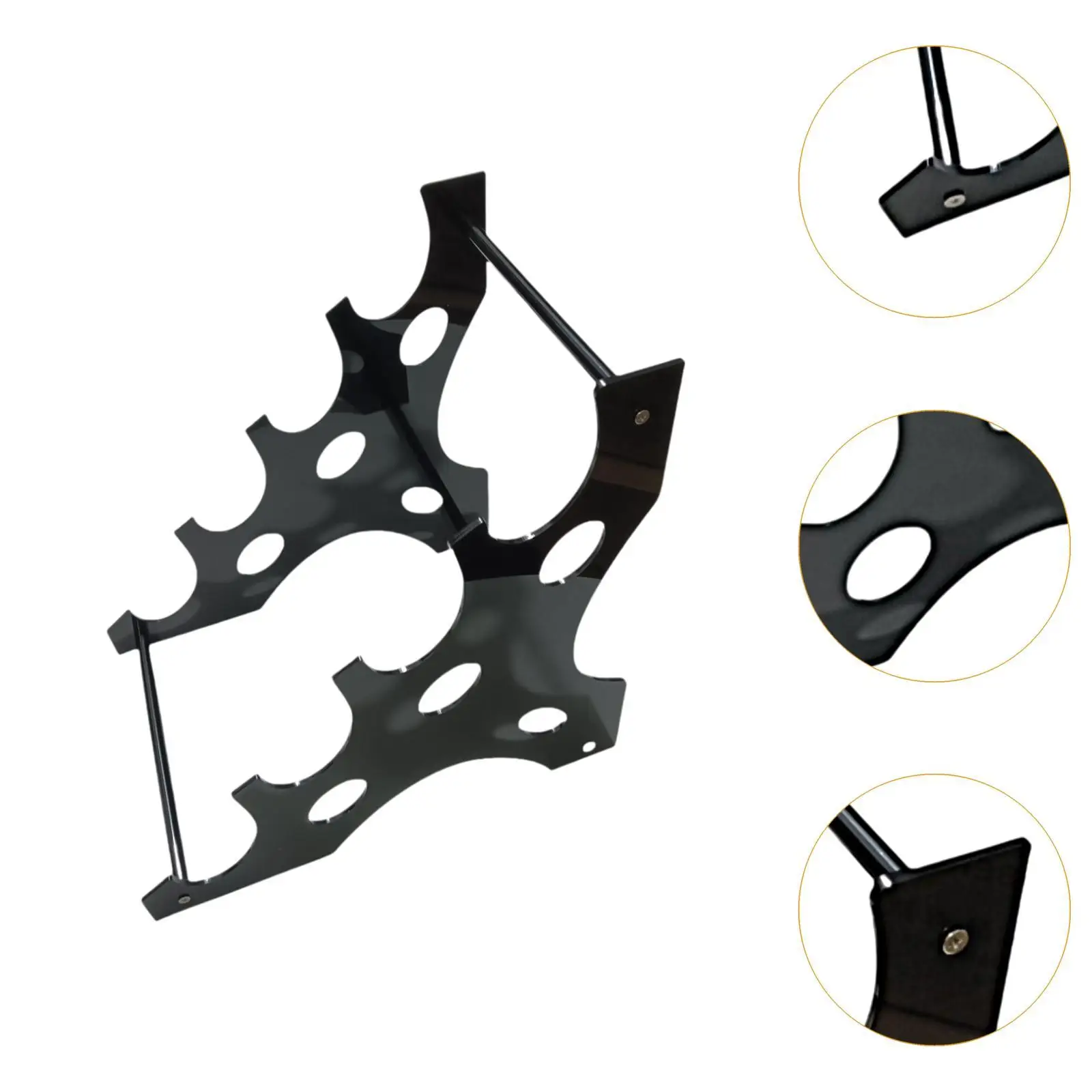 Supporto per spada laser Espositore per spada laser Supporto per spada laser da tavolo in acrilico Supporto per spada laser a 4 livelli per armadio da gioco