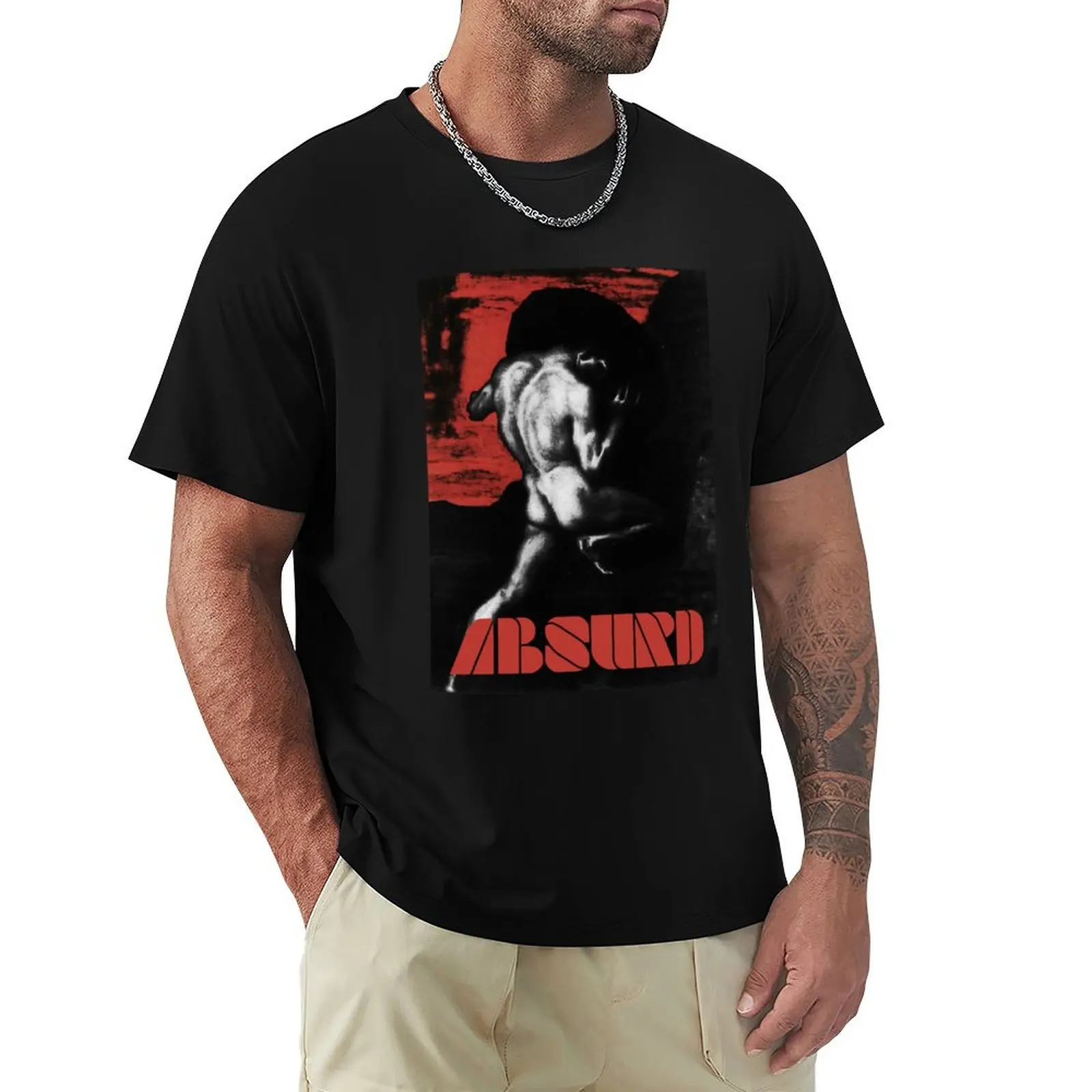Absurd T-Shirt All Match Basic Short Sleeve Top