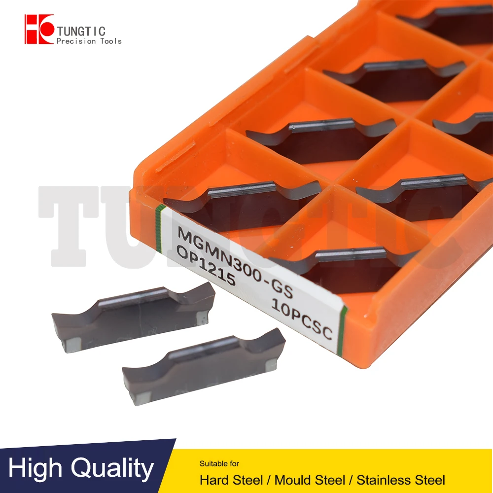 Imagem -04 - Ferramenta de Corte de Torno Cnc Ferramentas de Torneamento Inserção de Sulco Mgmn300-t2 Op1315 Mgmn300-gs Op1215 Op1315