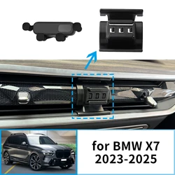 Car Mobile Phone Holder for BMW X7 2023 2024 2025 GPS Bracket Navigation Stand Auto Accessories