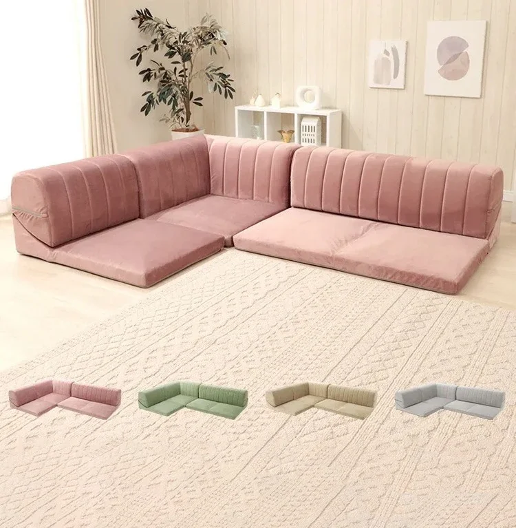 Tatami sofa bed can lie down and sleep Japanese-style floor mat sitting on the casual floor