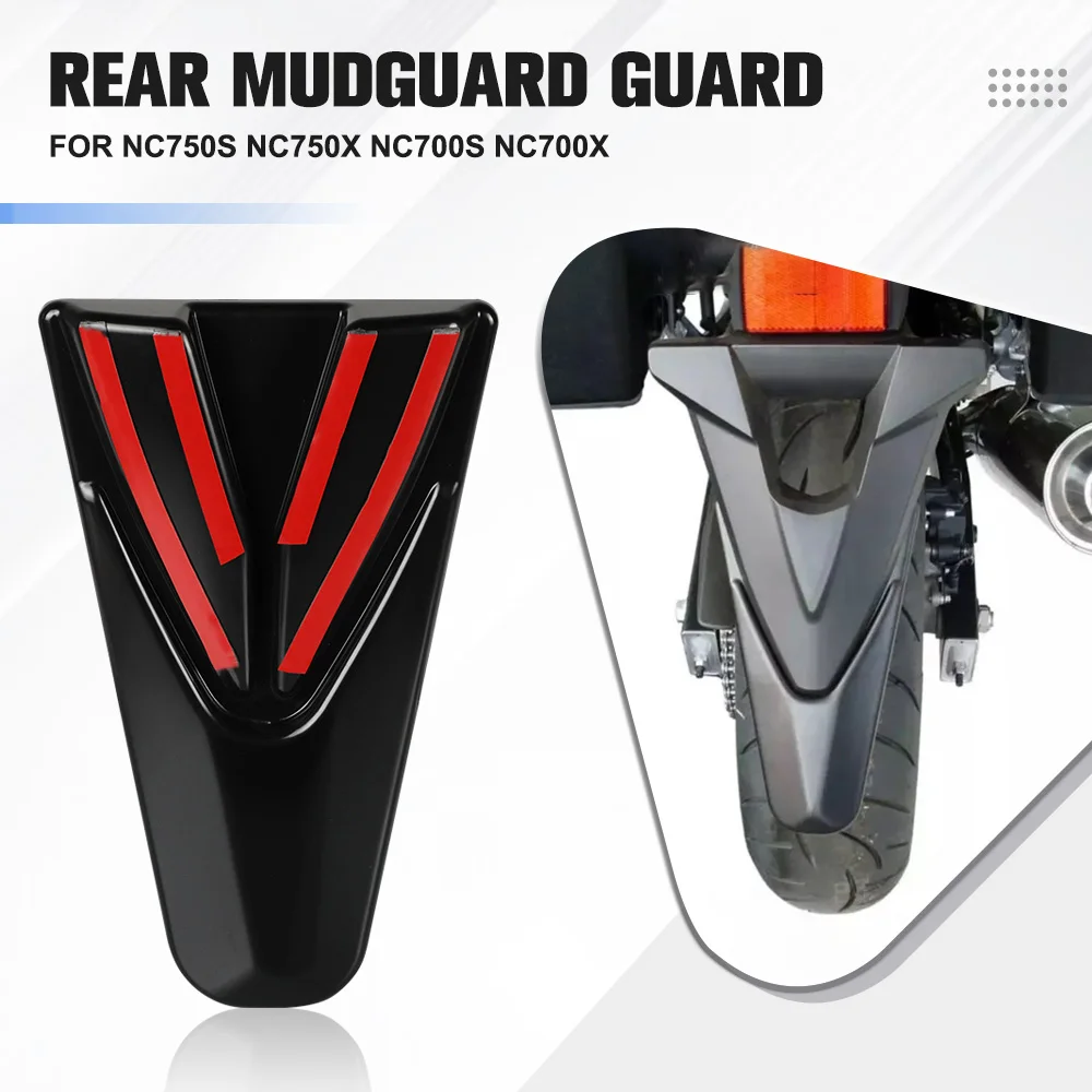 

Motorcycle Mudguard Fender Rear Extender Extension For Honda NC700S NC750S NC700X NC750X NC 700 750 X S 2012 2013 2014 2015