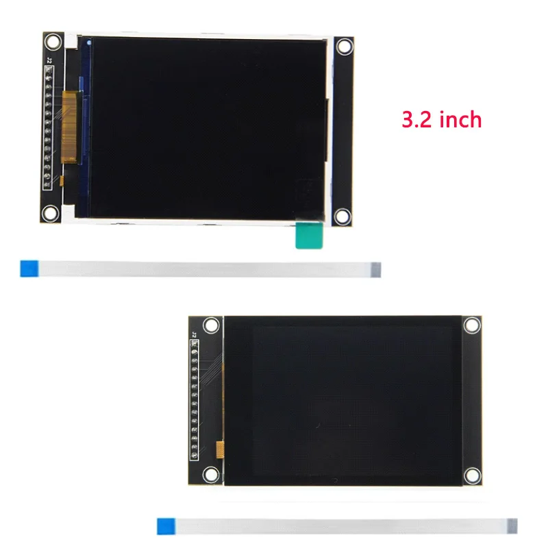 2.8/3.2/3.5 Inch SPI Serial Port TFT LCD Screen Capacitive Touch Screen Display Module IPS Version Black