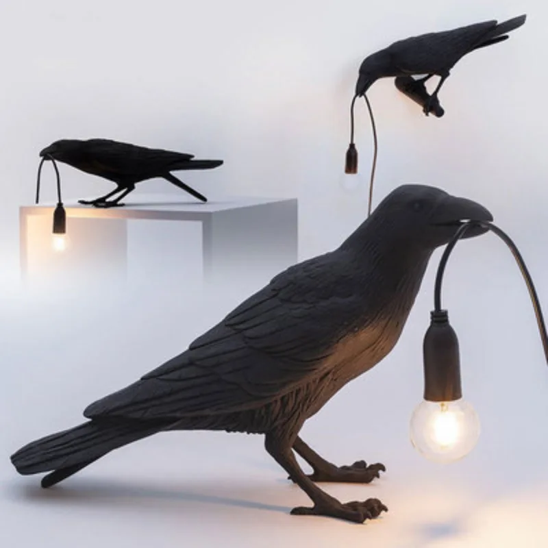 

Wall lamp Nordic bedroom bedside lamp simple creative indoor, desk lamp bird lighting