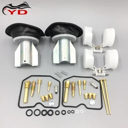 Kit de reparación de carburador de motocicleta KLE 500 para Kawasaki KLE500 1991-2005, diafragma de vacío de émbolo y piezas de flotador