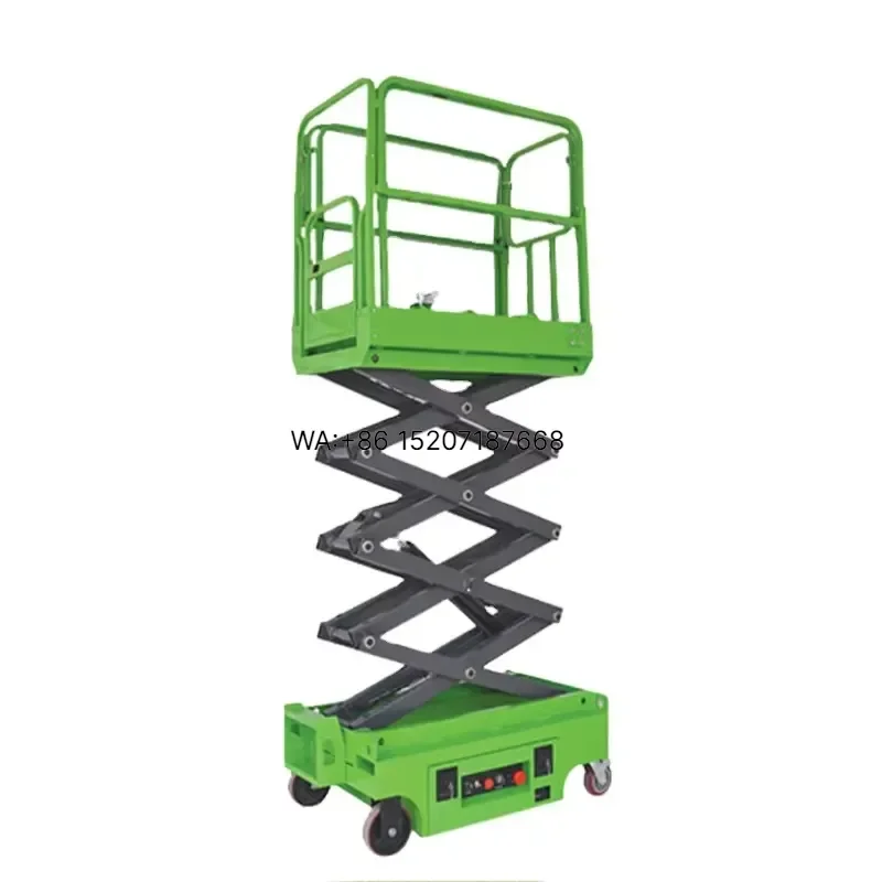 Wmwmnu New 6m 8m Crawler Self Propelled Scissor Lift Track Scissor Lift for Sale