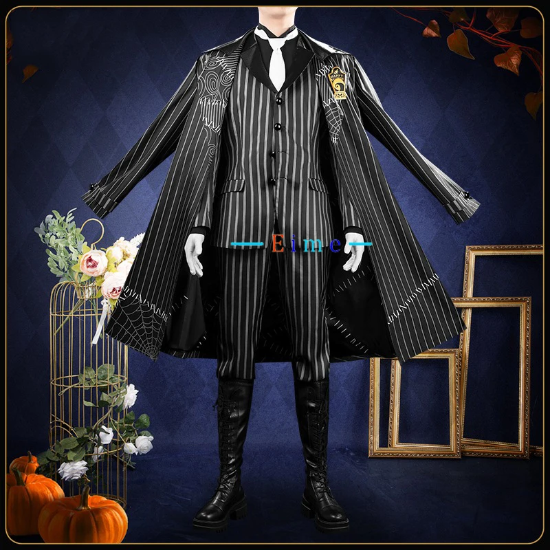 

Game Twisted Wonderland Jamil Cosplay Costume Halloween Carnival Uniforms Fancy Party Suits Anime Clothing Custom Made