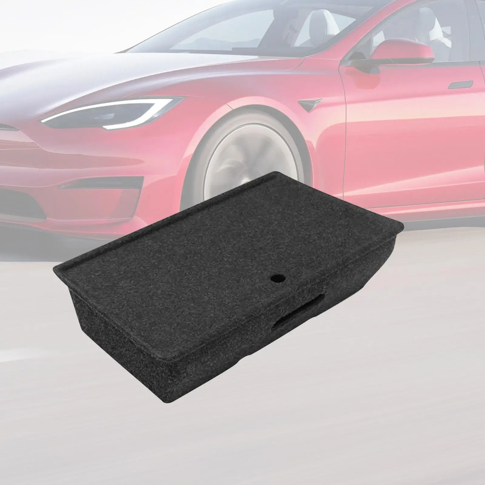Car Under Seat Storage Box Storage Bin Easy to Install with Lid Interior image 5