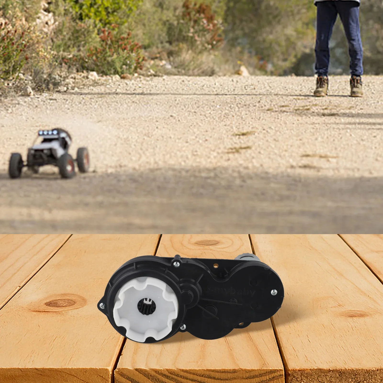 

12 Volts 18.5cm Electric Toy Car Gearbox Electric Motor Is Widely Compatible With A Variety Of Children's Passenger Cars