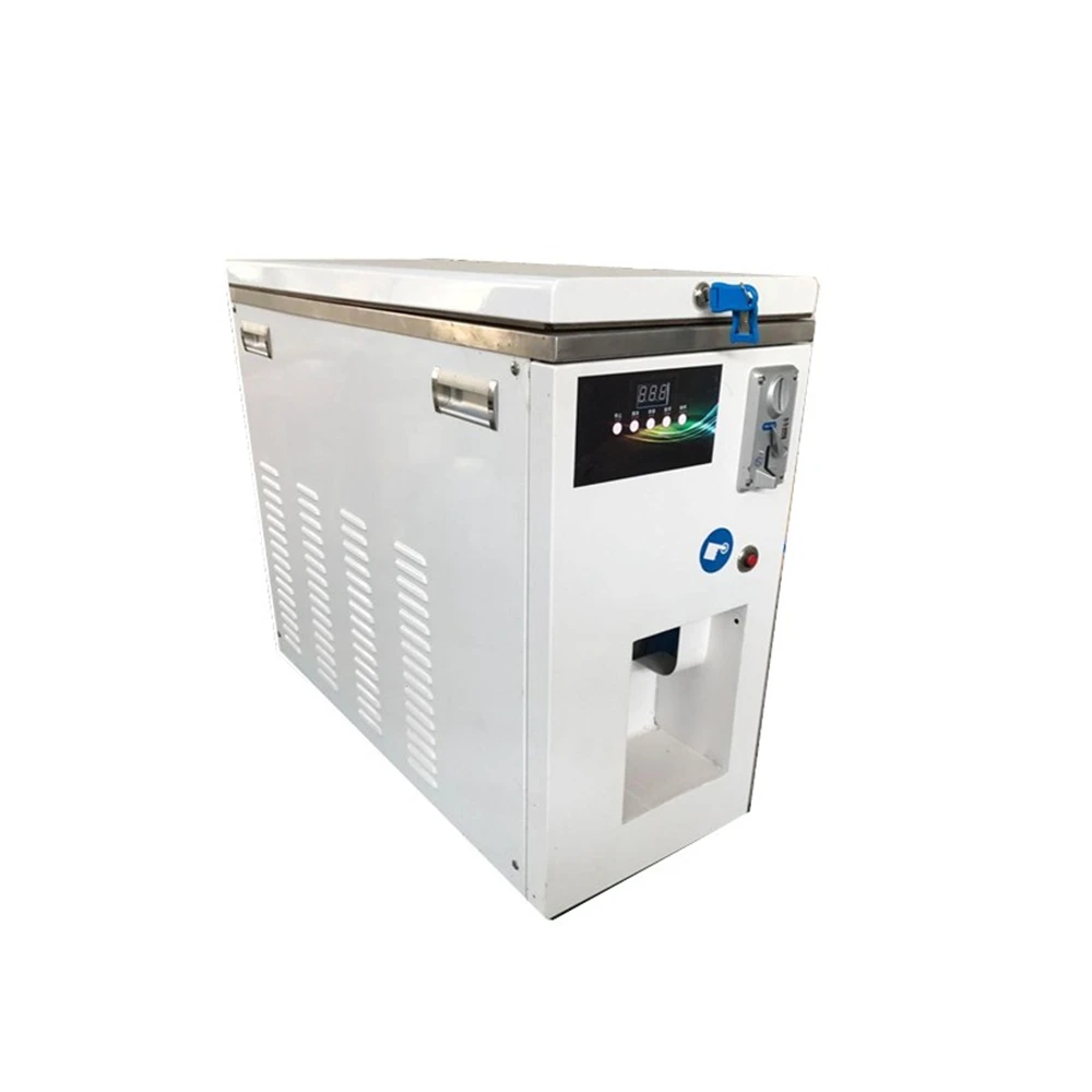 

2020 popular white color 12L capacity automatic soft ice cream vending machine with good feedback