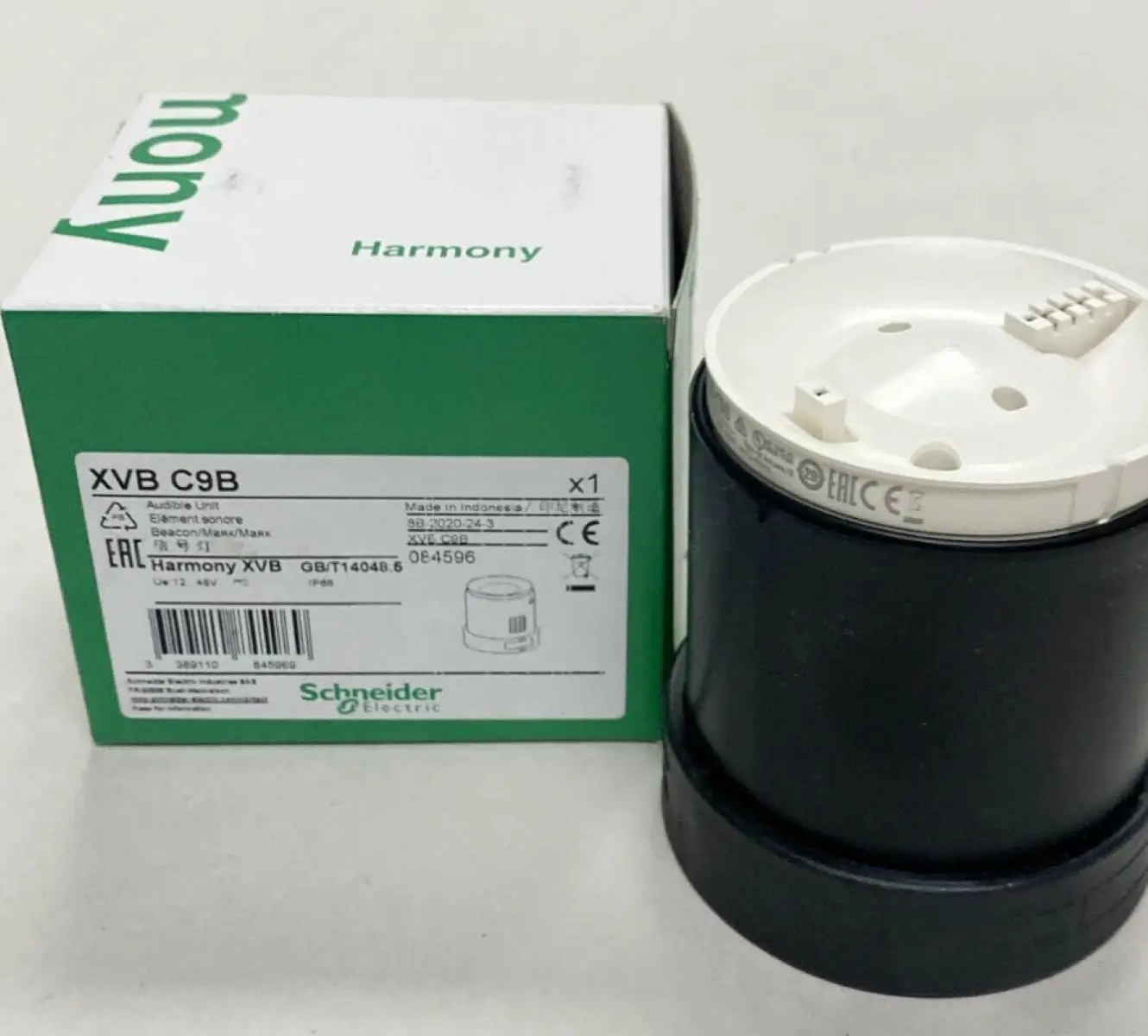 unidad-audible-xvbc9b-para-luces-de-torre-modulares-plastico-oso-70-zumbador-tono-continuo-o-intermitente-70-90-db-1248-v-ac-dc