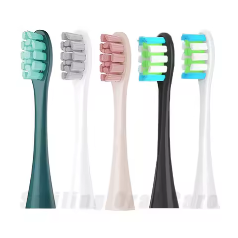 4PCS Replaceable Toothbrush Head OCLEAN X Pro/ X /SE/Z1/ F1/ One/ Air Brush Heads Soft DuPont Sonic Toothbrush Vacuum Bristle
