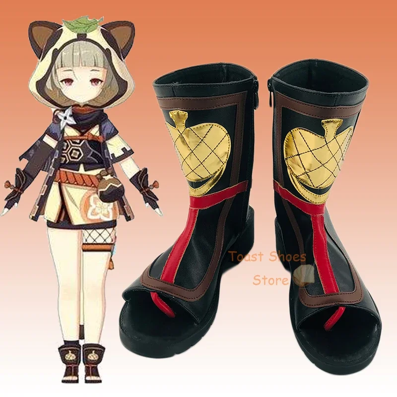 

Game Genshinimpact Sayu Cosplay Shoes Comic Game for Con Halloween Party Cosplay Costume Prop Cute Style