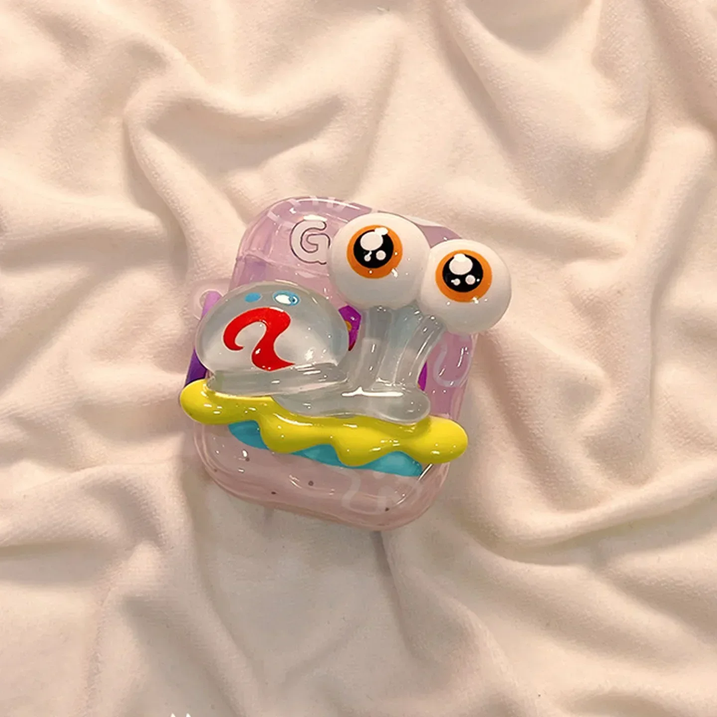 Cartoon Earphone Case for Apple AirPods 1 2 3 Pro 2 Case Candy Color Earphones Case For AirPods 4 Protective Cover With Hook