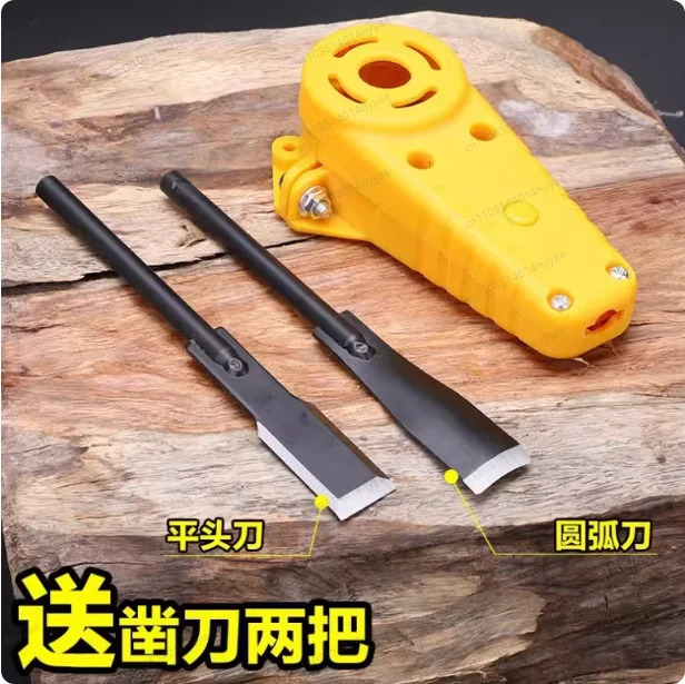 Wood Carving Electric Chisel Changed Angle Grinder Into Power Chisel Woodworking Tool electric woodworking chisel carving knife