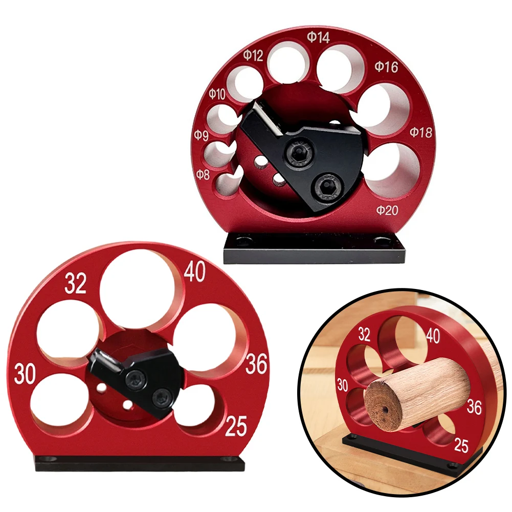 

Регулируемый зажим для изготовления дюбелей 8-20 мм/25-40 мм, режущая пластина для дюбелей из алюминиевого сплава, круглый стержень, инструмент для электрической дрели