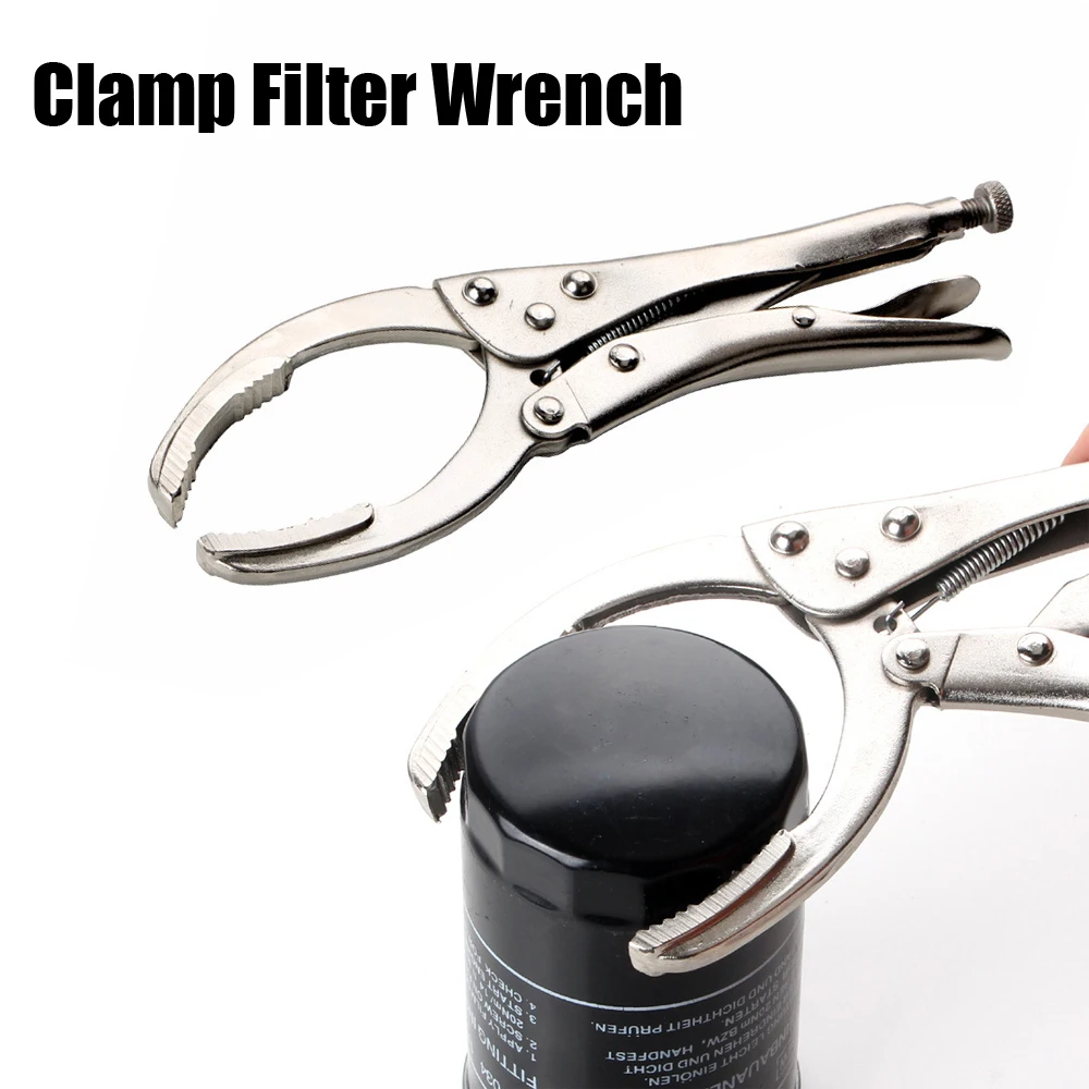 Clamp Filter Wrench Oil Grid Wrench Oil Change Filter Wrench High Quality Durable Useful Tools Oil Filter Disassembly Tool