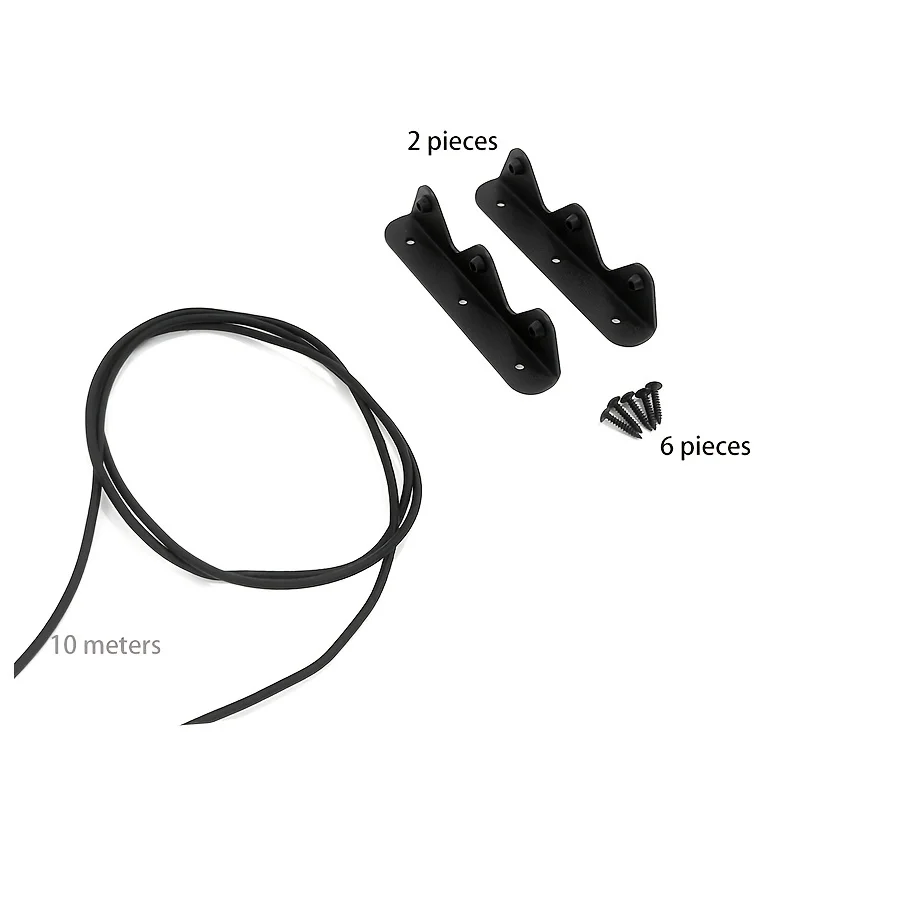 

RV Cupboard Fence No-Falling RV Storage Tension Rope Fence Mounting Screws Included RV Must Have Stainless Steel Brackets