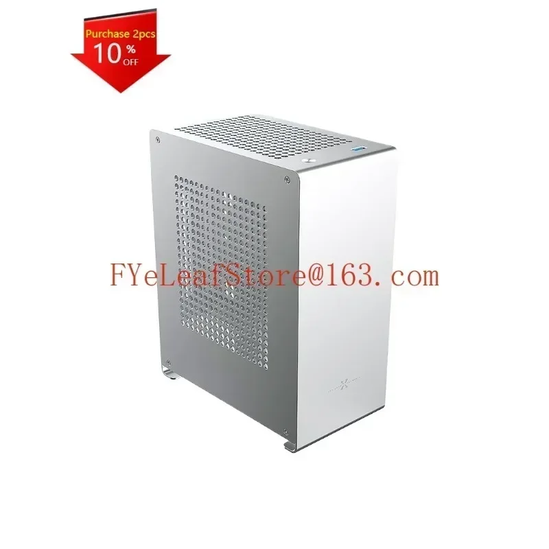 forA1p Aluminum A4 Mini ITX Case Single Display Portable Mini Desktop Desktop Host Fan