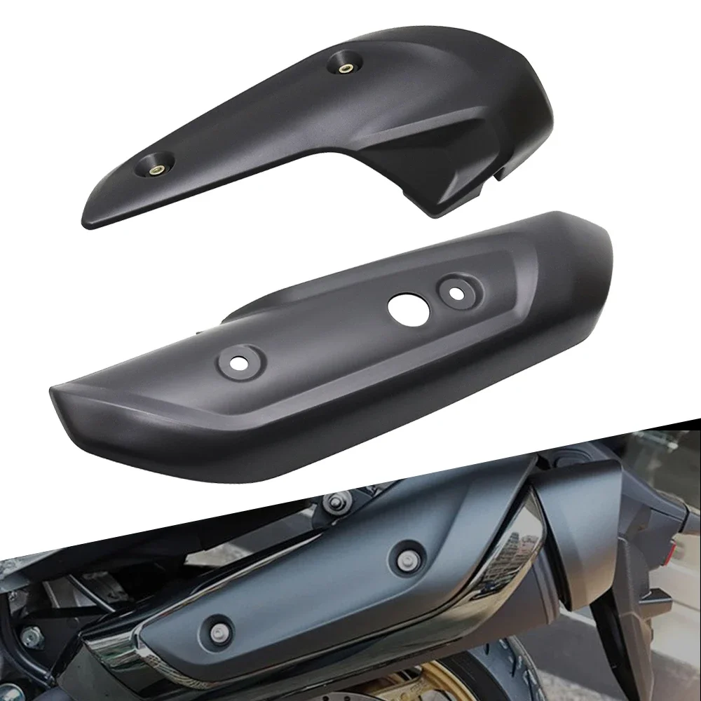 Motorcycle Exhaust Pipe Muffler Heat Shield Cover Cowl For Yamaha TMAX530 T-MAX530 2017-2019, TMAX560 T-MAX 560 2020-2021