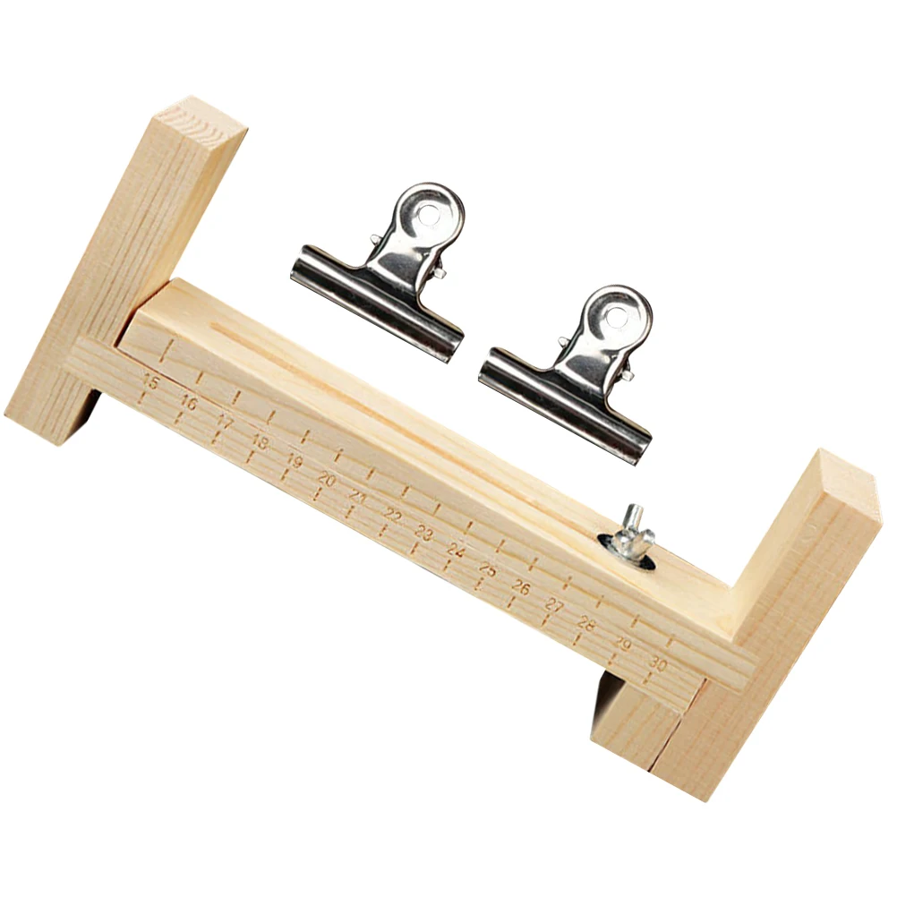 

Weaving Bracket Kit 3 Legs Upgraded Braiding Tool with 2 Clips for DIY Bracelet Making Knitting Accessories Lanyards