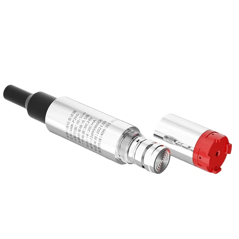 Input type liquid level gauge Transmitter probe Water tank Water level display controller Hydrostatic pressure liquid level