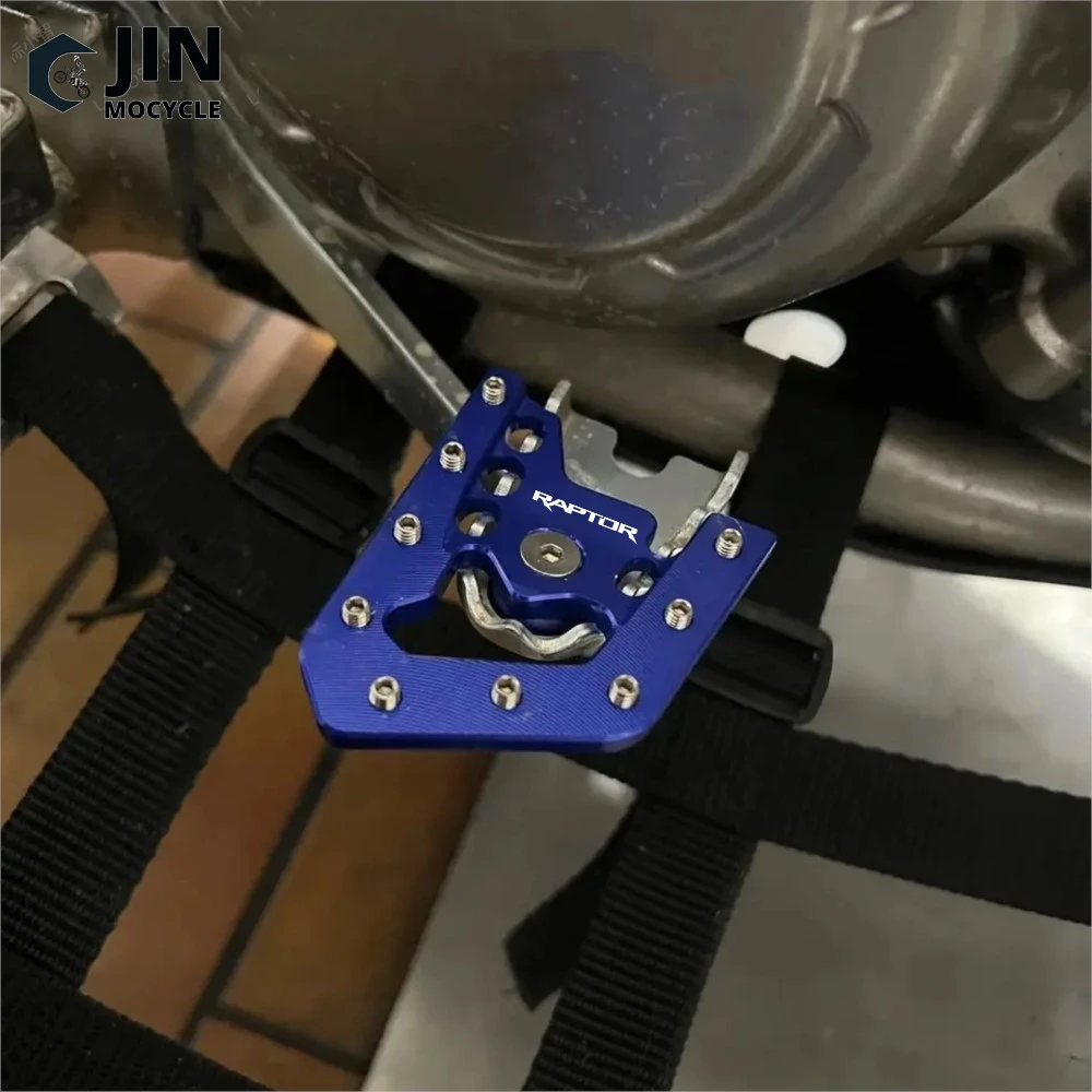 

For YAMAHA RAPTOR 700R SPECIAL EDITION 2013 -2016 2018-2023 Motorcycle Rear Foot Brake Lever Peg Pad Extension Enlarge Extender