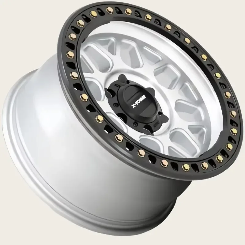Hot Sale Custom 17 18 19 20 22 24 Inch 6X139.7 6X114.3 5X127 5X150 Off-Road Alloy Racing Beadlock Rims Forged Wheels for 4 pcs
