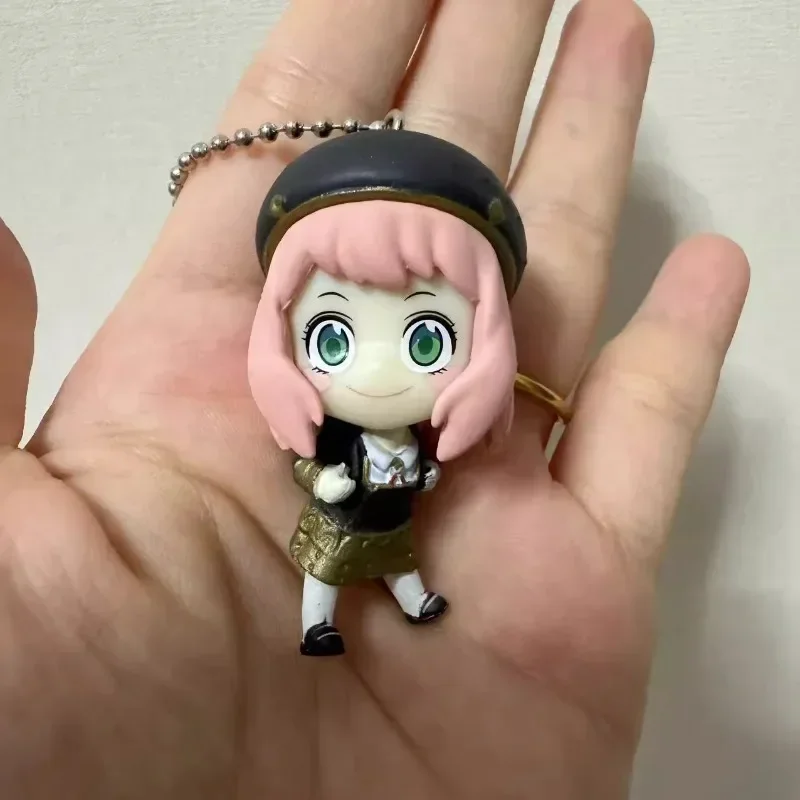 Manga Statue SPY Figure Anya Forger Figure Keychain  Kawaii Anime Figure Collection Dolls Gift Kid Toy