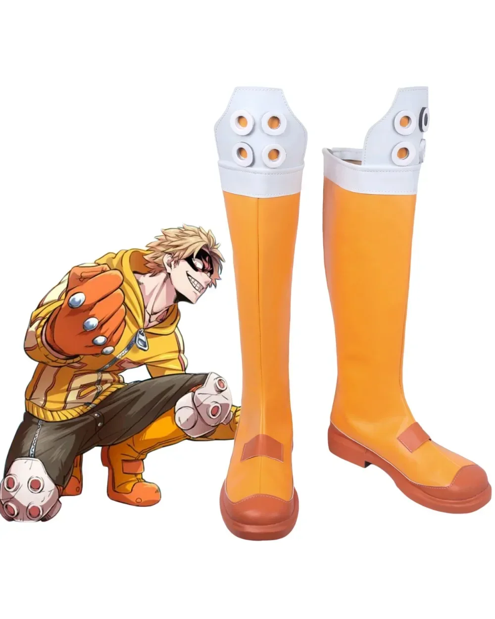 

My Hero Academia Fat Gum Taishiro Toyomitsu Cosplay Boots Custom Size