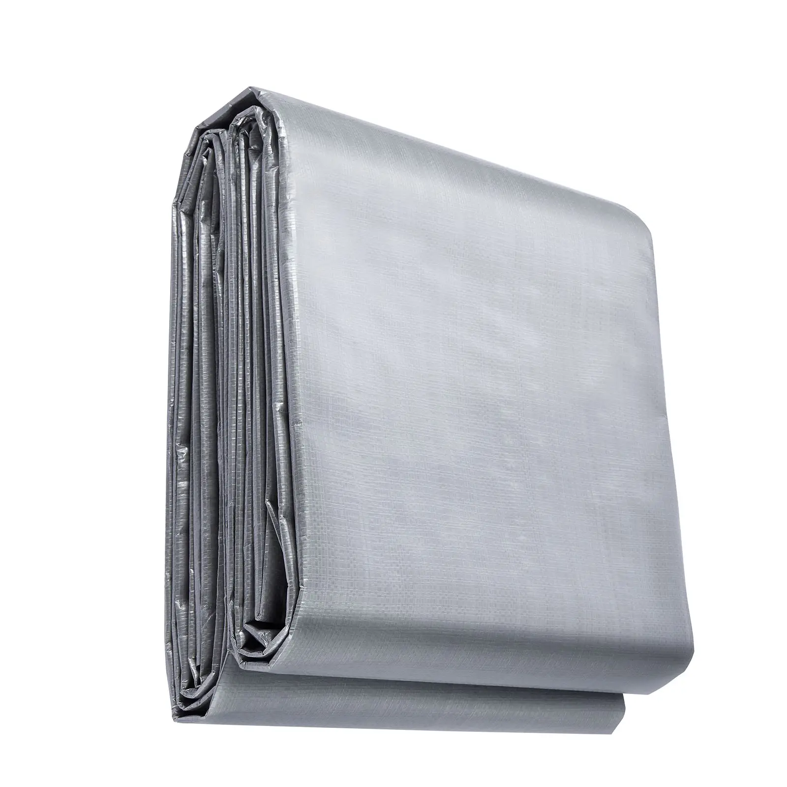 Tarp Waterproof 16x20 ft, Plastic Poly Tarp Cover 10 Mil, Multi Purpose Tear UV and Temperature Resistant Outdoor Tarpaulin with