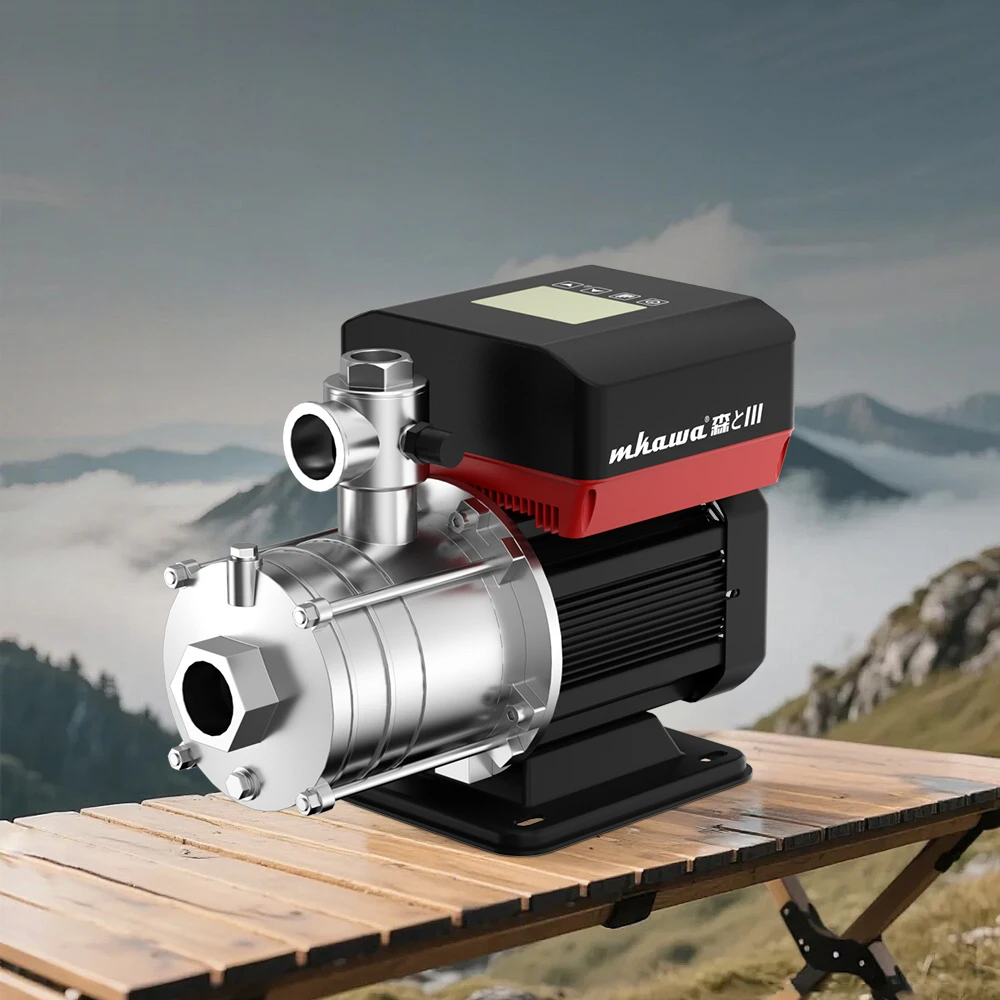 

Intelligent Multistage Centrifugal Electric Water Pump Stainless Steel Booster Household Permanent Magnet Variable Pump