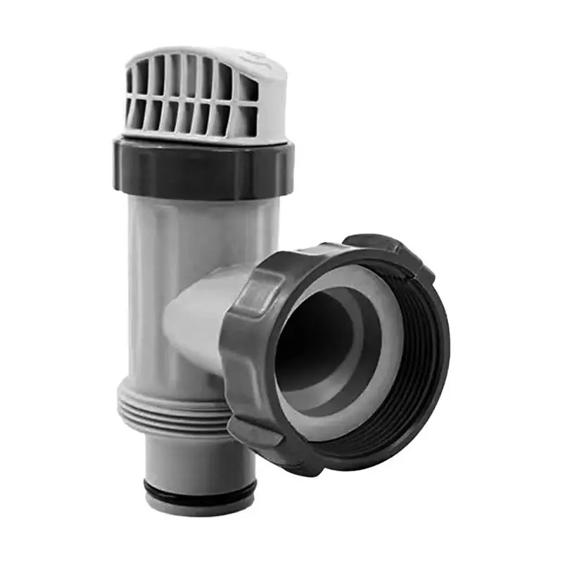 Plunger Valves Shut Off Valves Pool Parts Accessory Attachment Easy Connection Pool Pump Hose Practical Use Above Ground Plunger